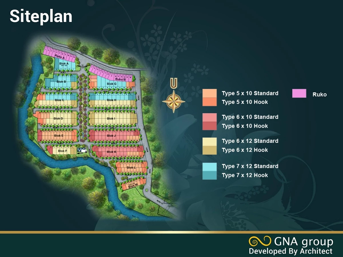 Site Plan Golden Flower